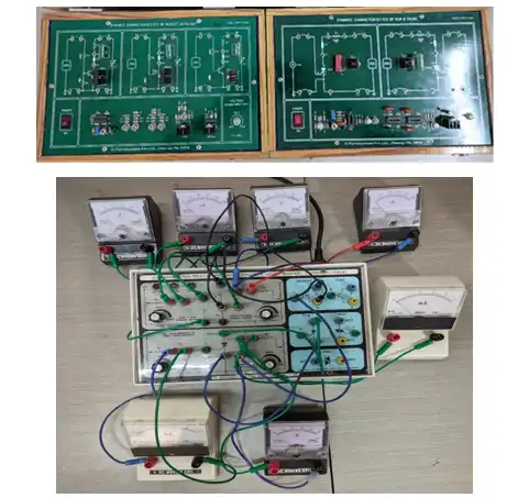 SCR, IGBT, TRIAC, and MOSFET trainer kit